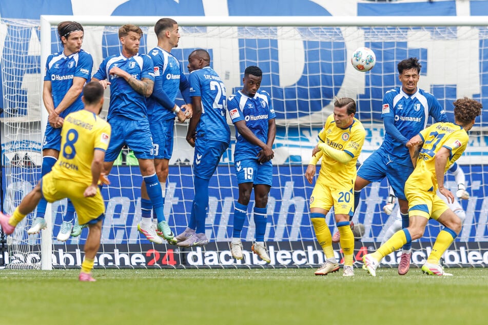 Eintracht Braunschweig erarbeite sich über die gesamte Spielzeit nicht viele Chancen. Eine saß aber am Ende.
