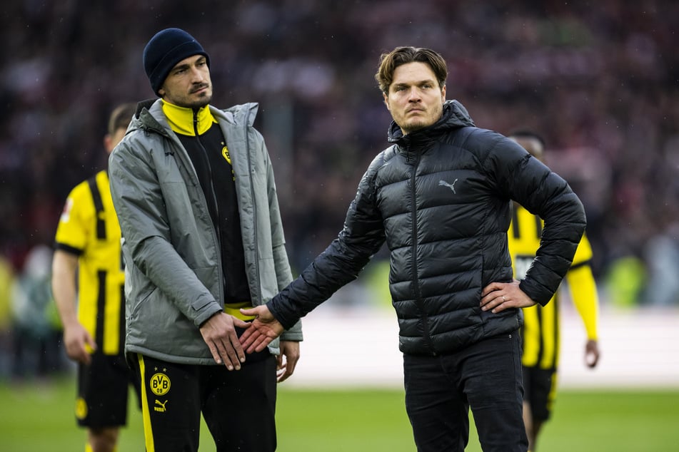 Die Zusammenarbeit von Mats Hummels (35, l.) und Edin Terzic (41) beim BVB endete nicht gerade harmonisch.