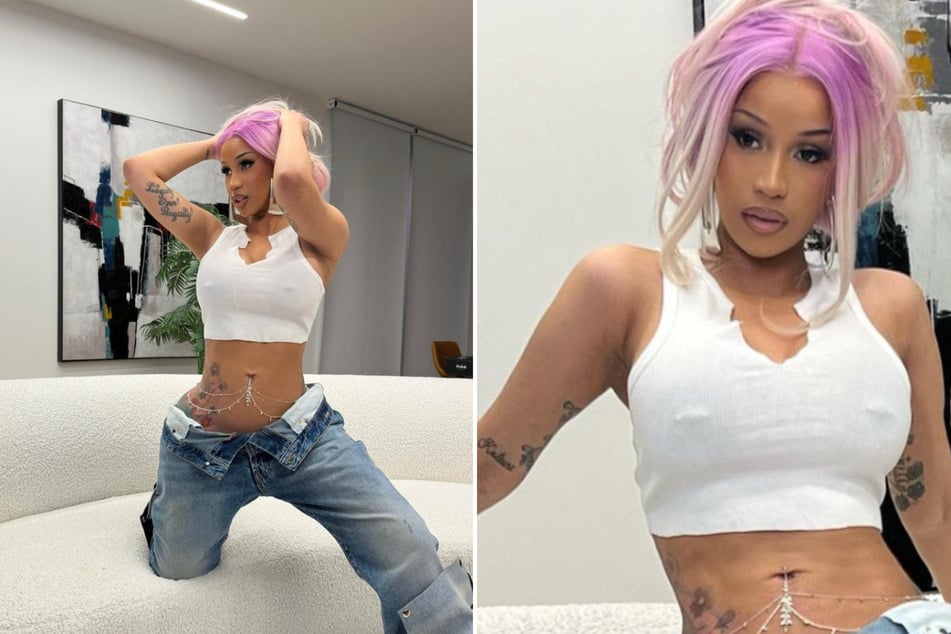 Rapper Cardi B has fans celebrating her new "piercing era" with her latest social media posts.