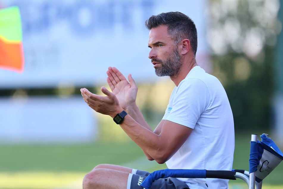 CFC-Trainer Benjamin Duda (38) war von der Widerstandsfähigkeit seiner Mannschaft - trotz Müdigkeit und schwerer Beine - begeistert.