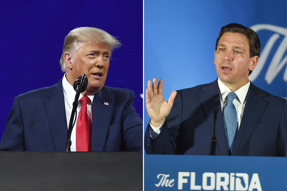 Ron DeSantis slams Donald Trump for "moving to the left" and becoming "a different guy"