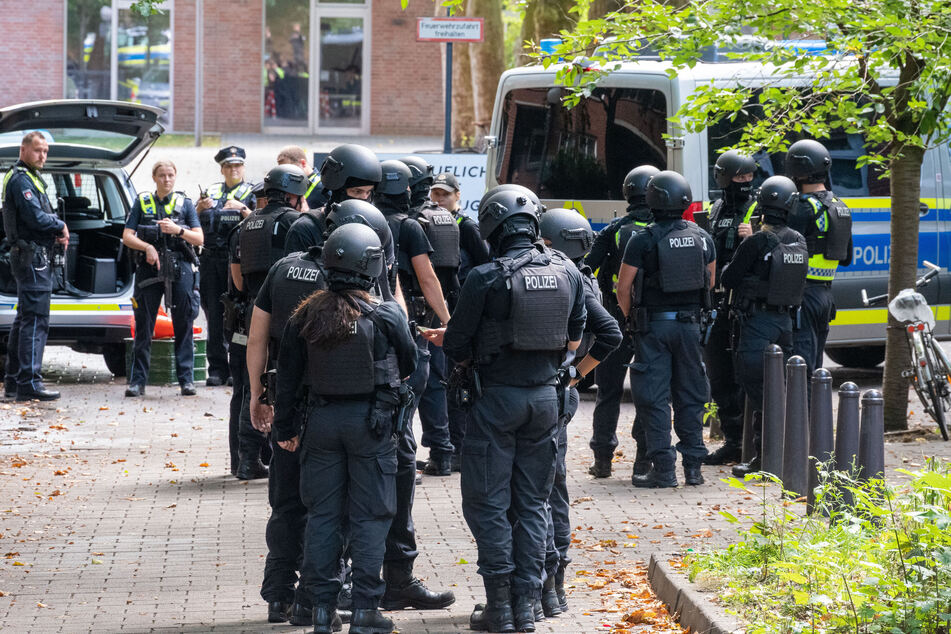 Amokalarm an Hamburger Berufsschule: Polizei gibt Entwarnung