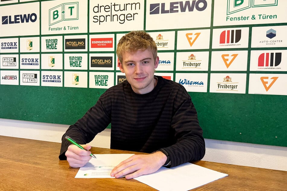 Innenverteidiger Tim Hoops (20) schließt sich der BSG Chemie Leipzig an.