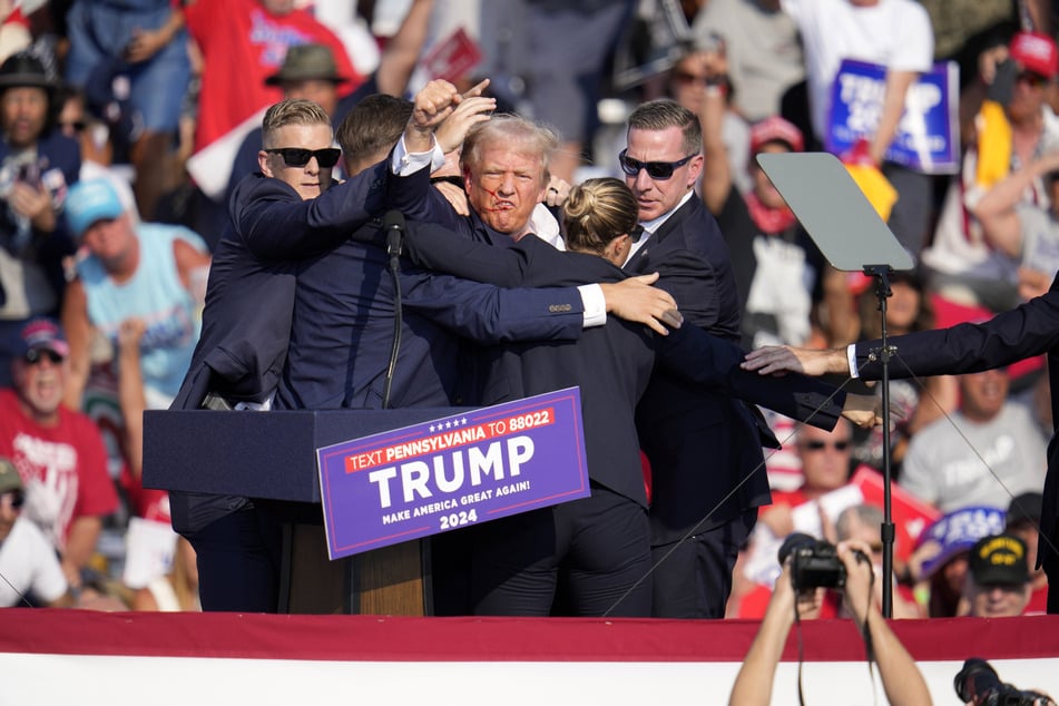 Donald Trump (78) wurde am Ohr verletzt.