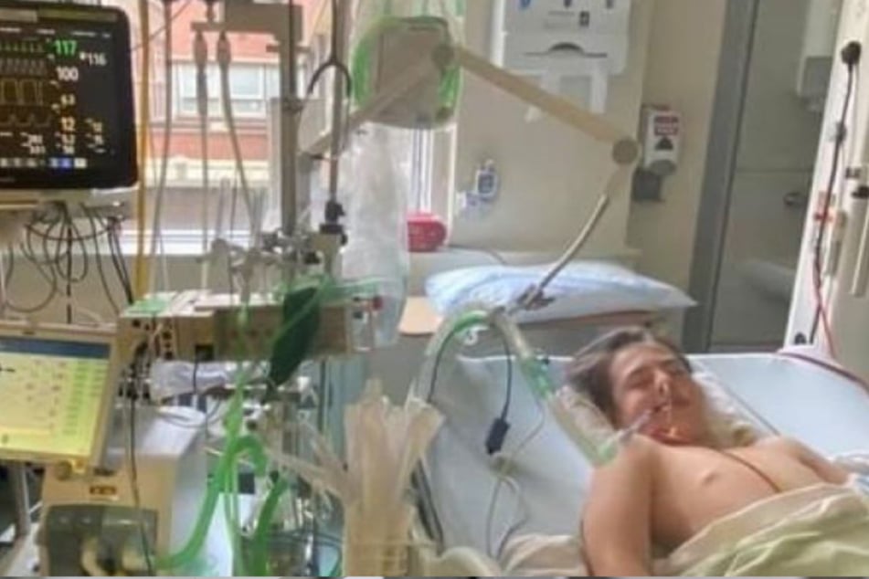 Ronnie (12) liegt nach dem Angriff im Krankenhaus.