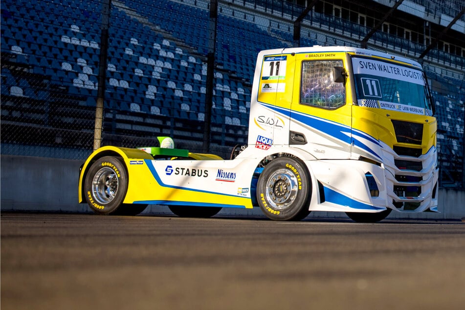 Was macht dieser Truck auf dem Lausitzring?