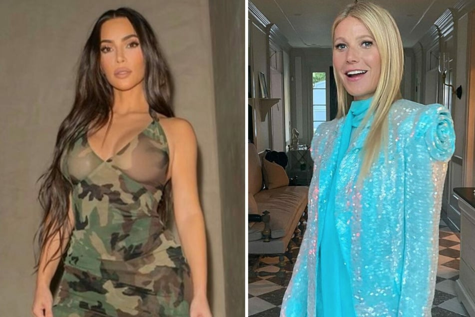 Gwyneth Paltrow (48, r.) passt auf, dass es ihrer Freundin Kim Kardashian (40) in dieser schweren Zeit an nichts fehlt!