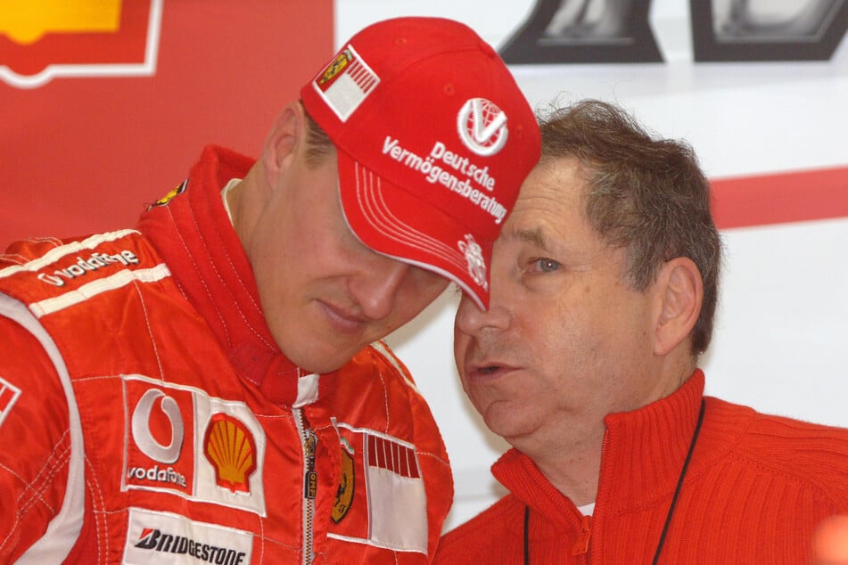 Laudator Todt (r.) war Schumachers früher Teamchef und ist eng mit ihm befreundet. (Archivfoto)