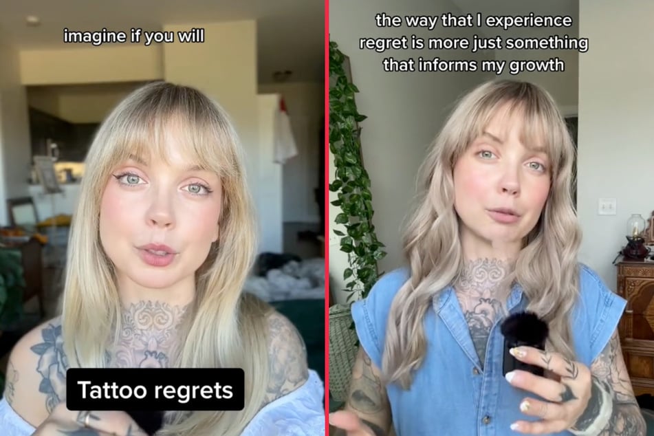 TikTok tattoo addict regrets covering body in extreme ink