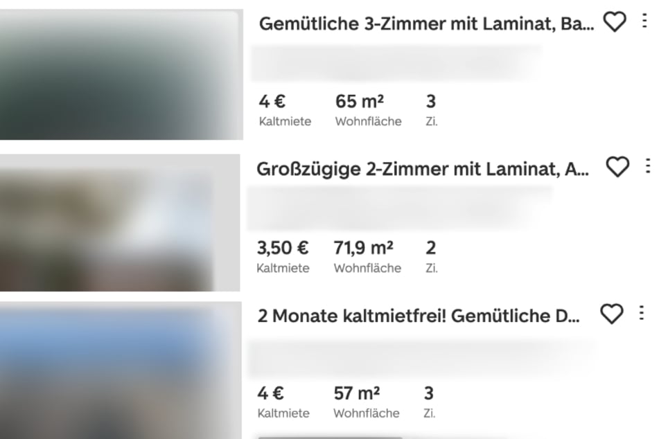 Gnadenlos Günstig: Für 3,50 Euro Kaltmiete gibt's in Chemnitz mehr als 70 Quadratmeter. Kann das sein?