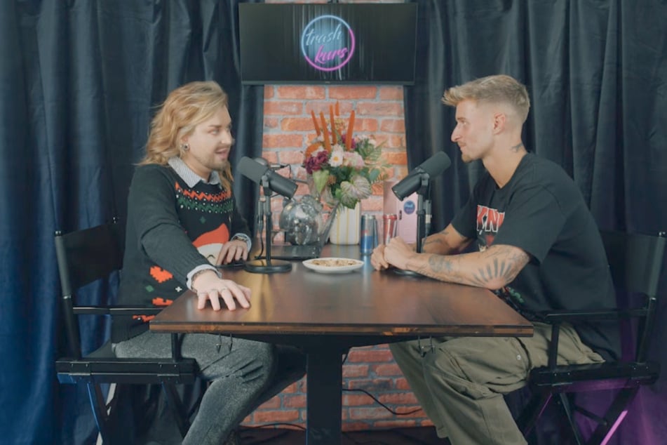 In Köln hat sich Laurenz Pesch (24, rechts) neulich mit Martin von "Trashkurs" getroffen.