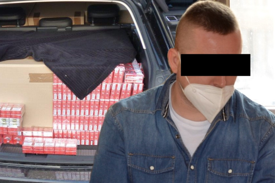Flucht mit Tempo 200! Nagelgurt stoppt Kippen-Schmuggler