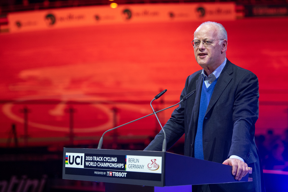 Rudolf Scharping (72), Präsident des Bund Deutscher Radfahrer (BDR). (Archivbild)