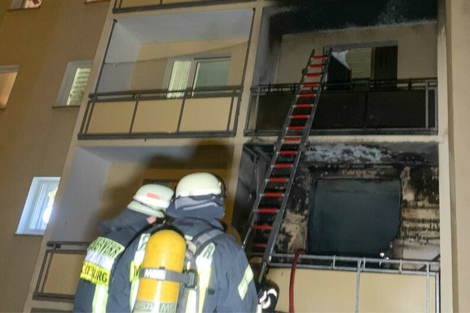 Tragischer Wohnungsbrand in Magdeburg: Kleinkind verletzt, 56-Jähriger stirbt im Krankenhaus