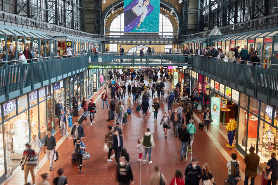 Der Vorfall ereignete sich in der Wandelhalle des Hamburger Hauptbahnhofes.