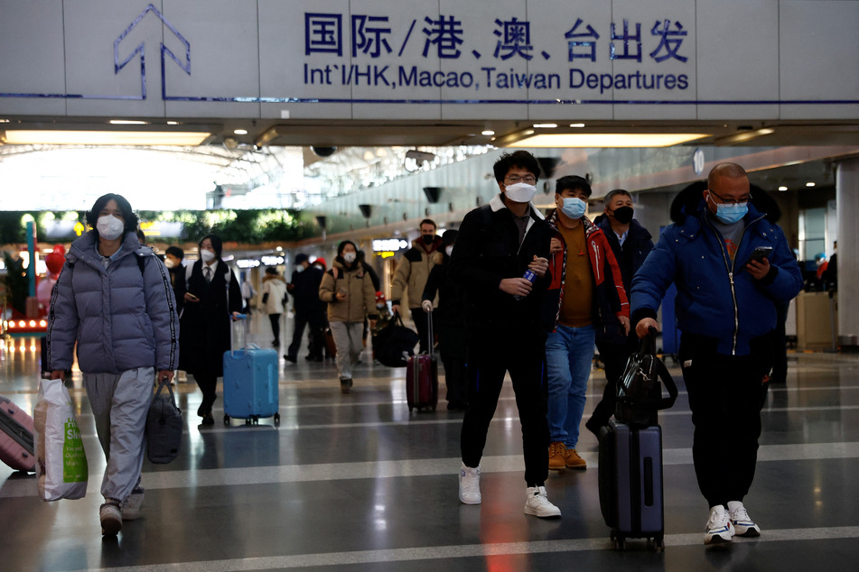 Travelers flying from China or Chinese special administrative regions to the US will have to show a negative Covid-19 test.
