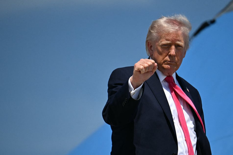 Trump claims White House ballroom is needed for "national security" in furious rant