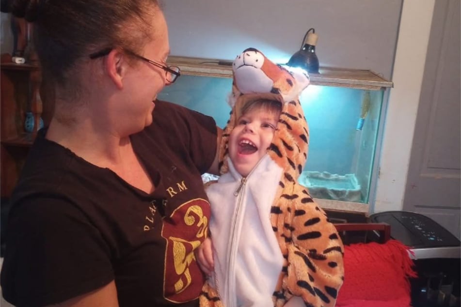 Malichi (†4) leidet seit seiner Geburt an Zerebralparese und Hydrozephalus.