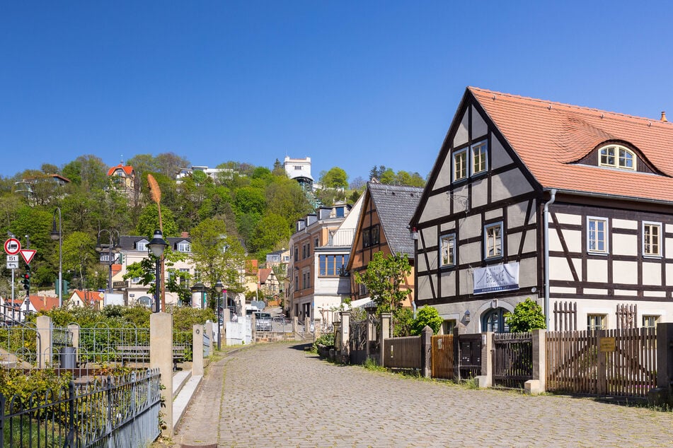 Auch am beschaulichen Elbhang in Loschwitz leben viele wohlhabende Familien.