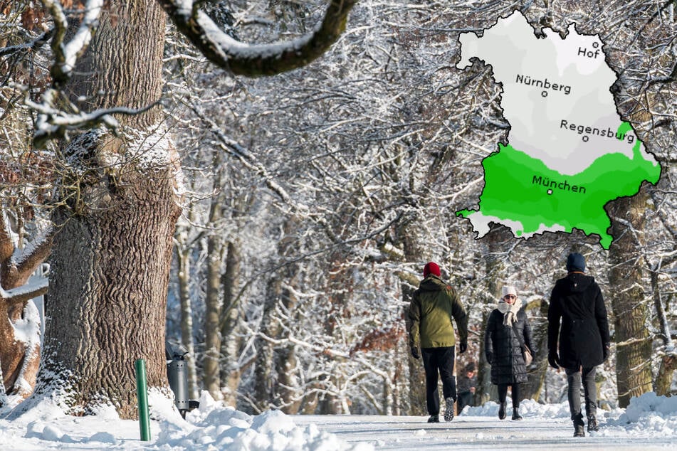 Bis zu 25 Zentimeter Neuschnee: "Leonie II" sorgte für weitere glatte Straßen