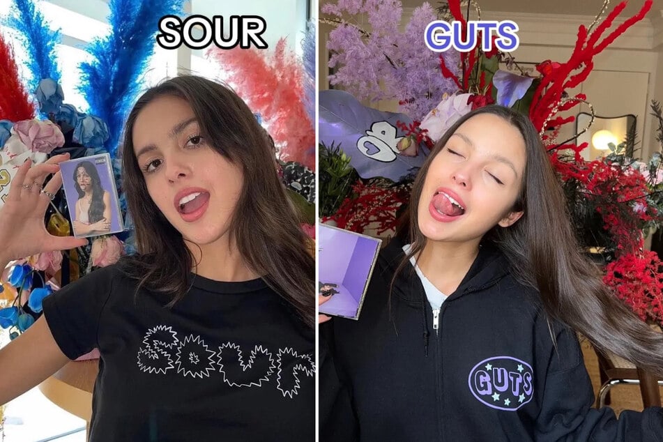 Olivia Rodrigo revealed her second album glow-up with her spin on a GUTS-inspired TikTok trend.