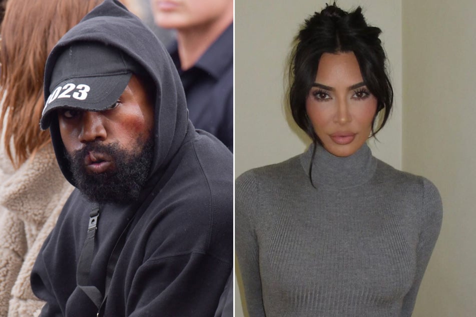 Is Kim Kardashian "worried" about Kanye West after his NSFW antics in Italy?
