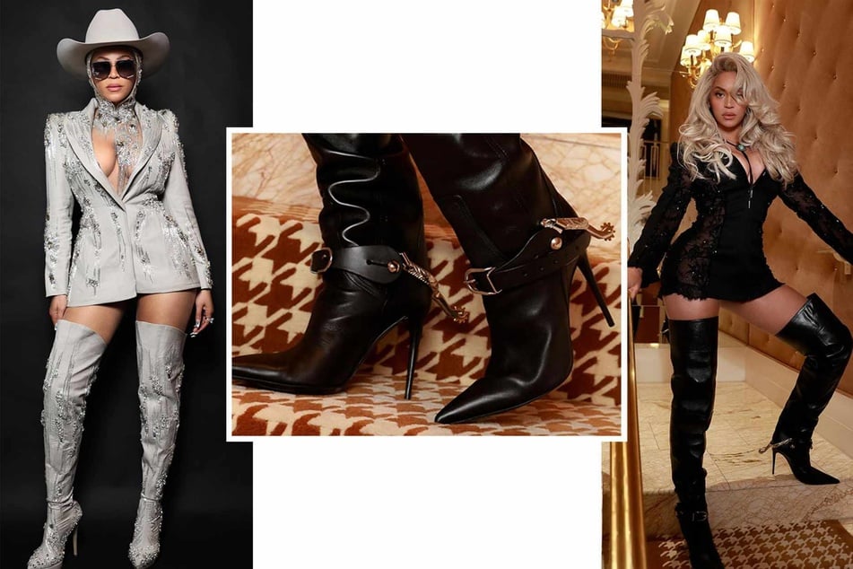 Will Beyoncé's new shoe look spur on others to join in on the cowboycore fun?