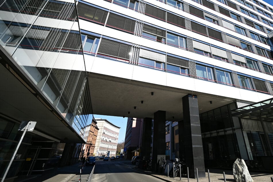 Im Frankfurter Gerichtsviertel liegt der Gebäudetrakt, in dem das Oberlandesgericht (OLG) Frankfurt und die Generalstaatsanwaltschaft ihren Sitz haben.