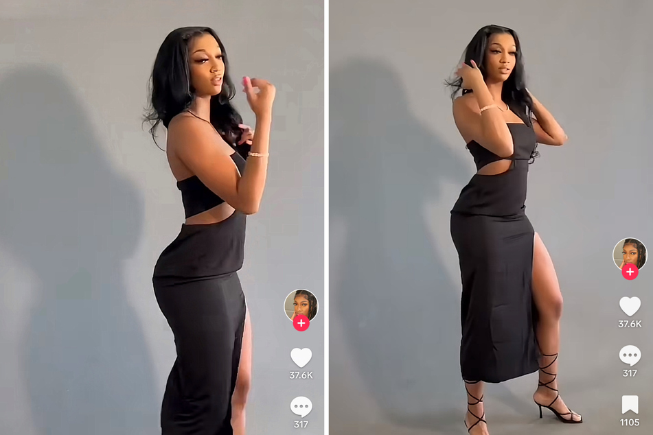 Angel Reese flaunted her glamorous sense of style in a viral TikTok shared on Friday.