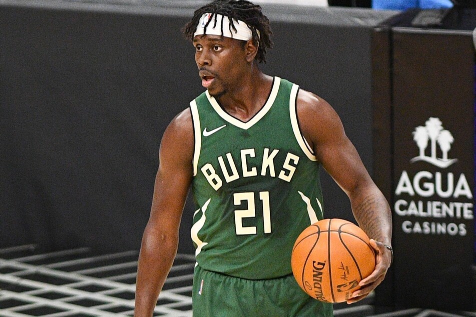 Bucks guard Jrue Holiday led his team with 18 points on Monday night.