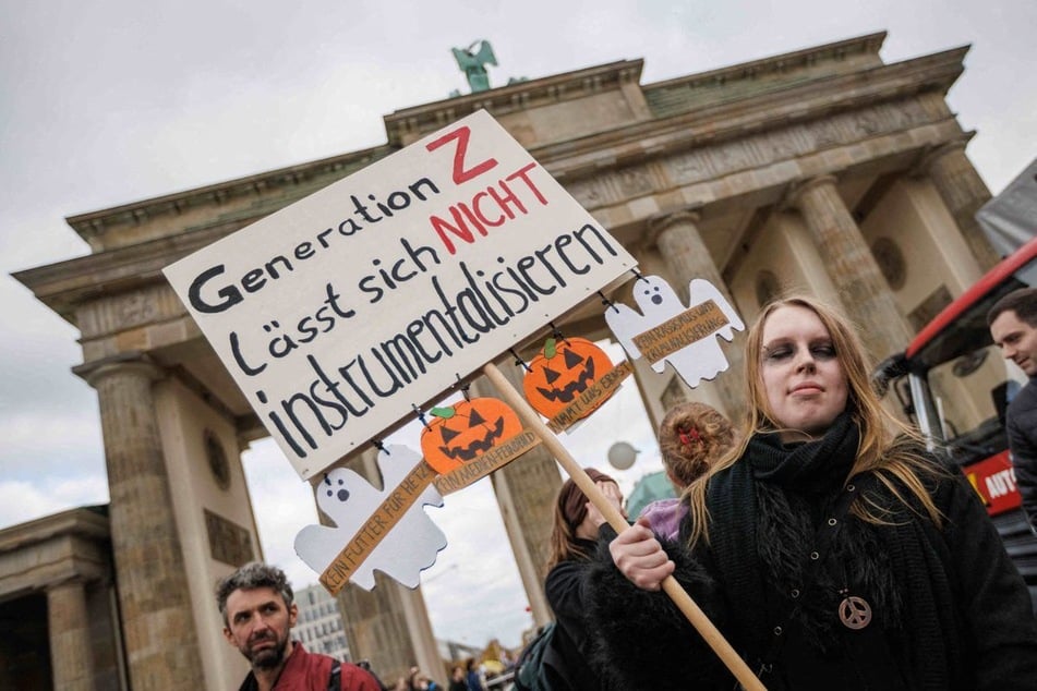 In Berlin verliefen die "Gen Z"-Proteste friedlich.