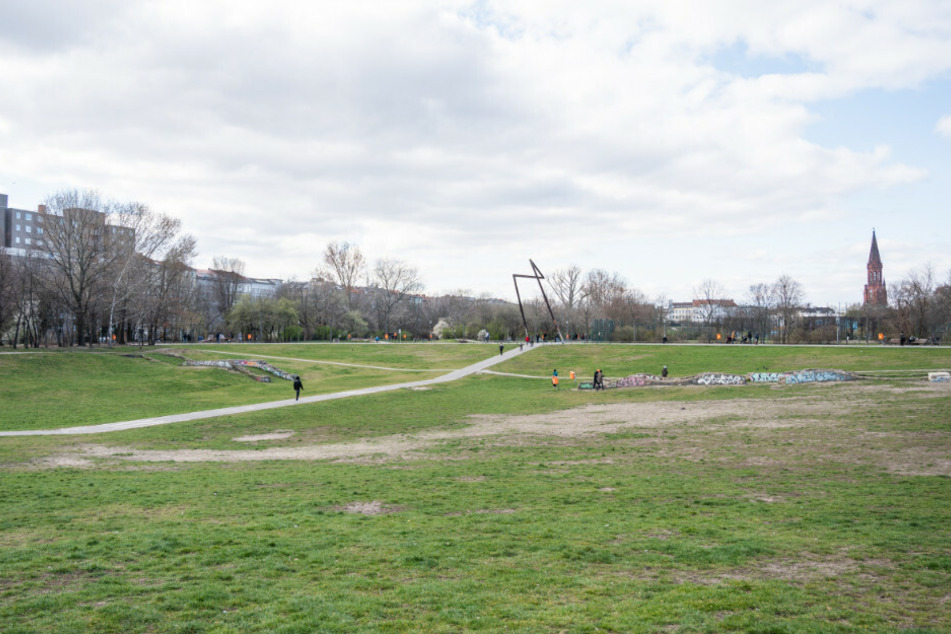 Der Görlitzer Park ist fast menschenleer.