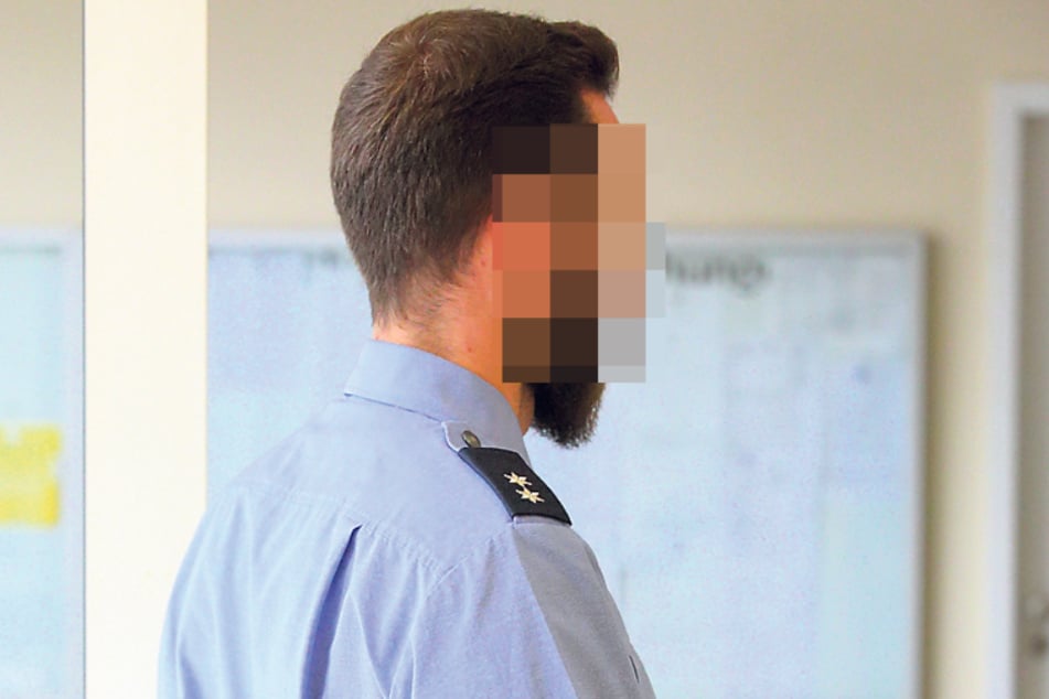 Oberkommissar Max S. (26) wurde im Dienst angegriffen.