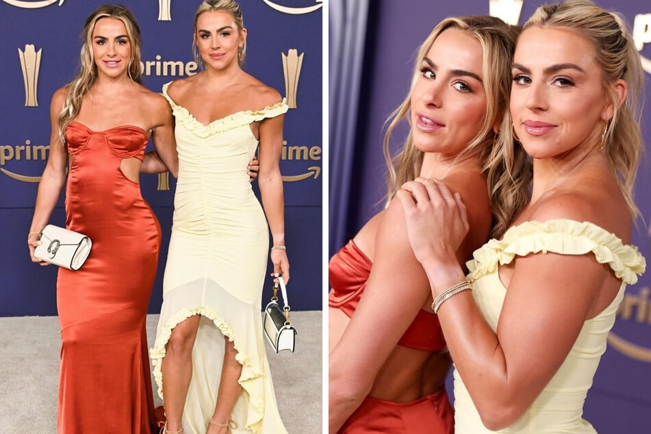 Haley and Hanna Cavinder turned heads with their impeccable style and fashion-forward choices at the 2024 AMC Award show.