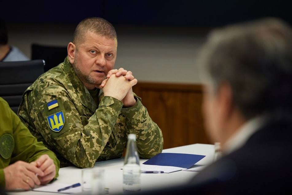 Der Oberkommandierenden der ukrainischen Streitkräfte, Waleryj Saluschnyj (49).