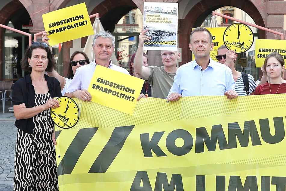 Leipzig: Leipzig und andere Kommunen am Limit: "Wer Leistung bestellt, muss sie bezahlen"
