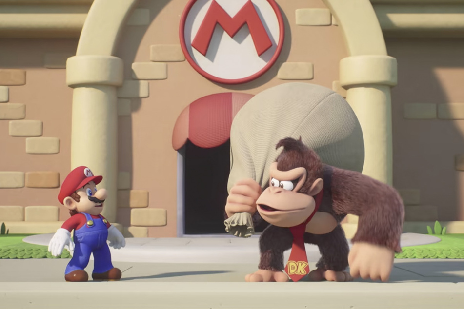 Donkey Kong hat die Mini-Marios geklaut. Es liegt an Euch, sie nun zurückzuholen.