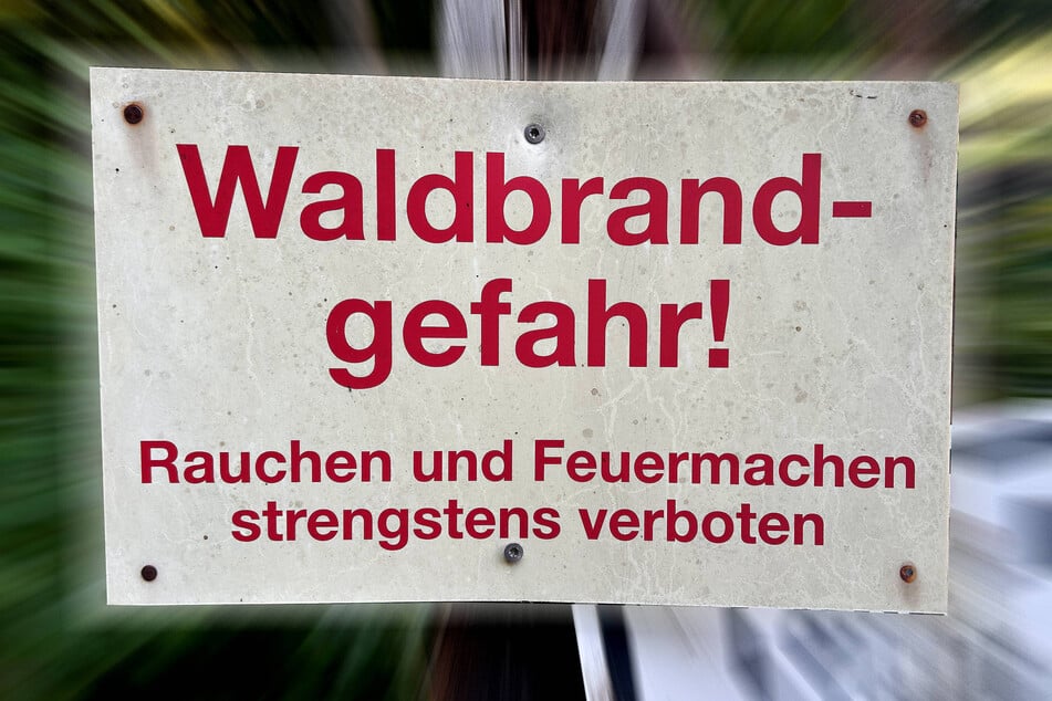 Klare Warnung, klare Botschaft: Bei Waldbrandgefahr sind Feuer und Rauch im Grünen tabu.