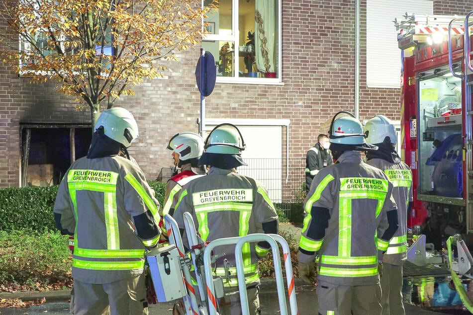 Die vom Brand betroffene Wohnung im Erdgeschoss ist vorerst nicht mehr bewohnbar.