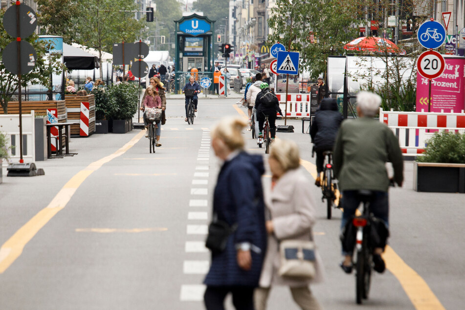 Die Friedrichstraße wird ab Samstag wieder für den Verkehr freigegeben.