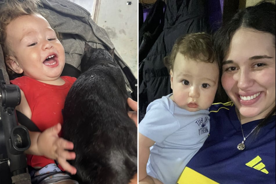 Der Einjährige war stets aufgeweckt und verbrachte seine Zeit gern mit Aylins Schwester Daay.