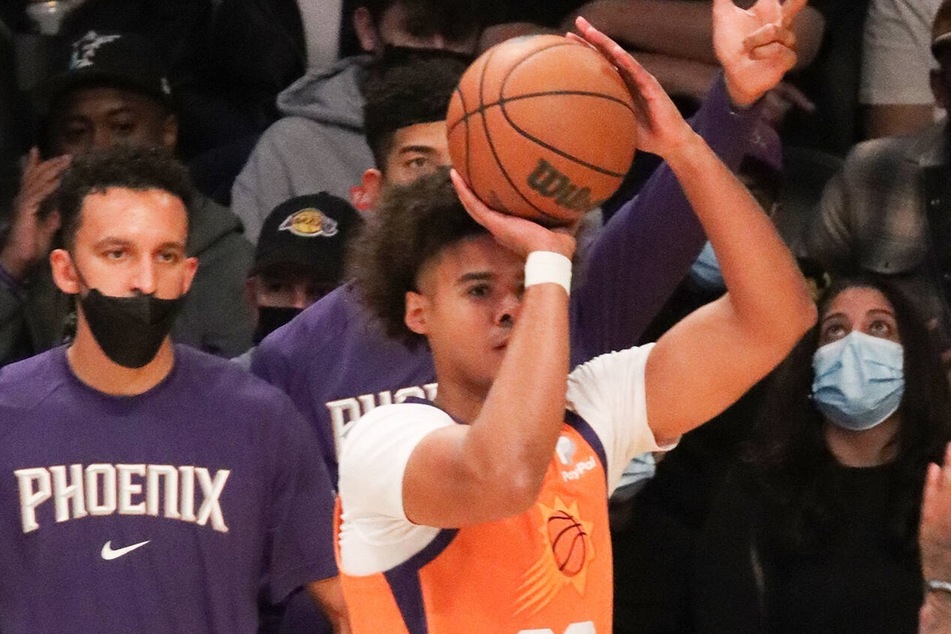 Cameron Johnson came off the bench for Phoenix to score 22 points against Denver.