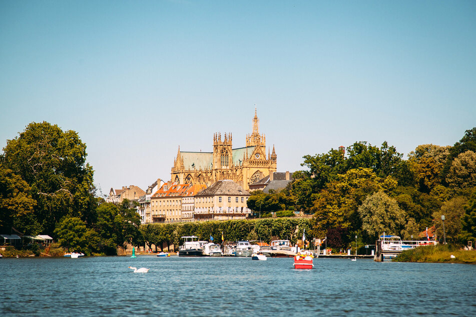 Metz im Département Moselle.