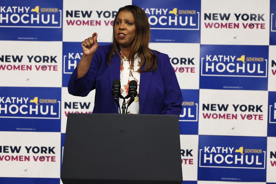 NY Attorney General Letitia James was sued by Donald Trump in November.