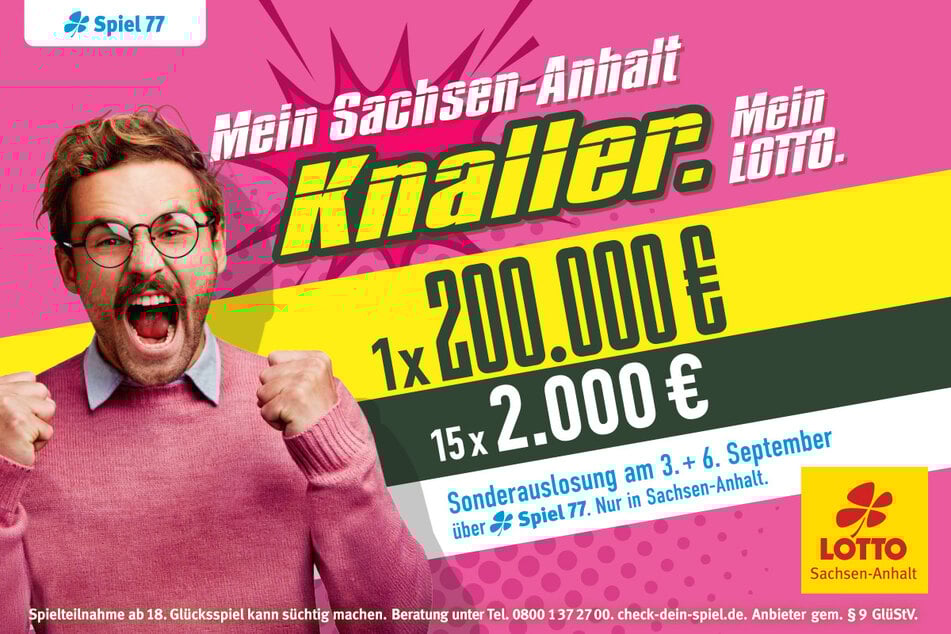 Verpasst nicht Eure Chance auf 1x 200.000 Euro und 15 x 2.000 Euro zur Landessonderauslosung.