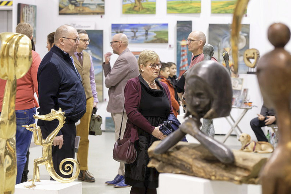 Bilder, Skulpturen und mehr erwartet Euch auf der Messe.
