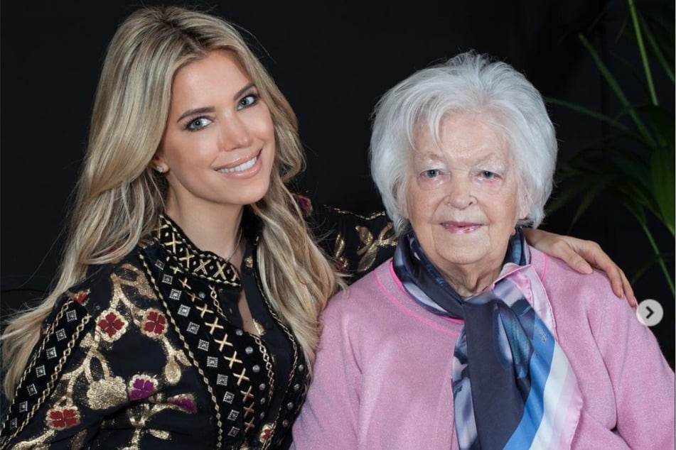 Sylvie Meis mit ihrer geliebten Oma.