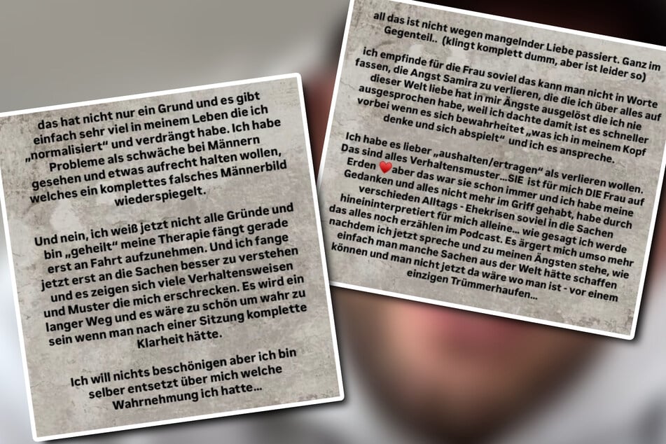 In seiner Instagram-Story hat der Familienvater nun ehrliche Einblicke in sein Seelenleben gegeben.