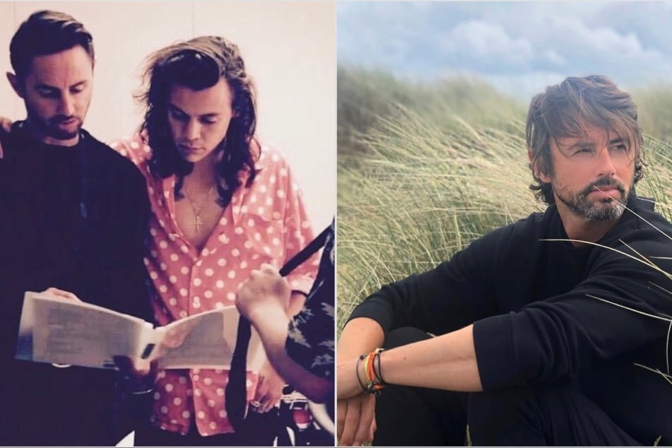 Harry Styles' former choreographer and friend Paul Roberts (r.) passed away at the age of 52 following his battle with cancer.