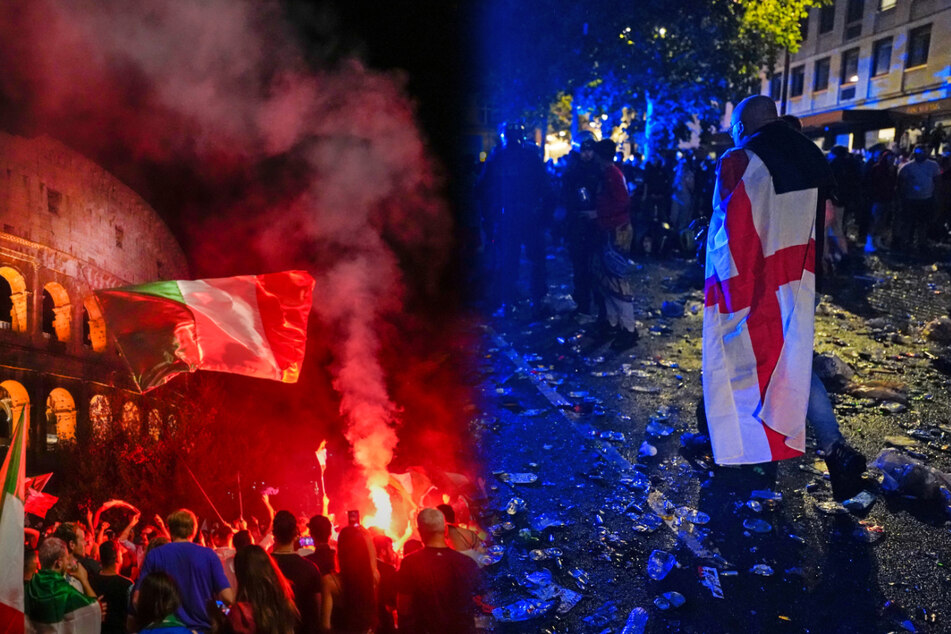 "Unerträgliche Schmerzen": So kommentieren englische und italienische Medien das EM-Finale